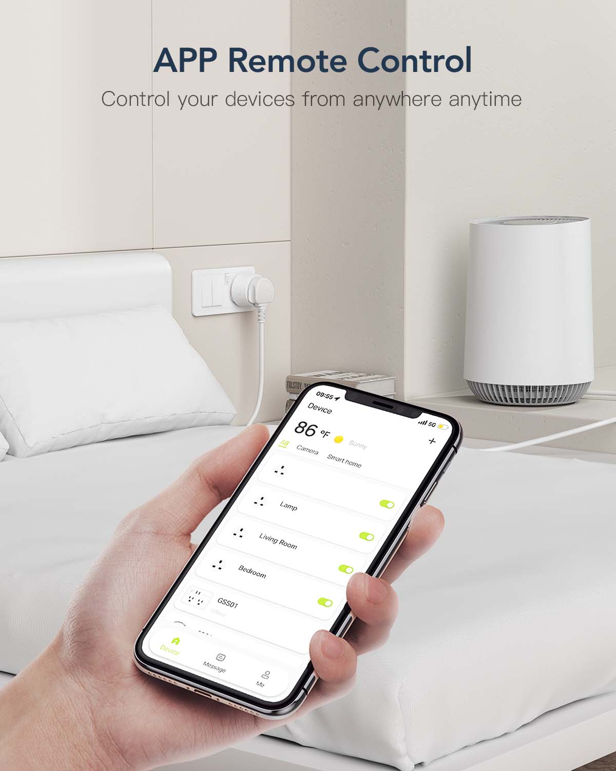 GSP21 Smart Plug Mini WiFi Plugs Works with Alexa, Google Home